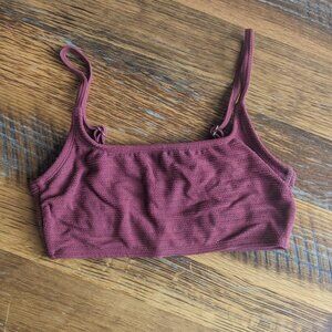 xhilaration Rust Red Bikini Top Size M